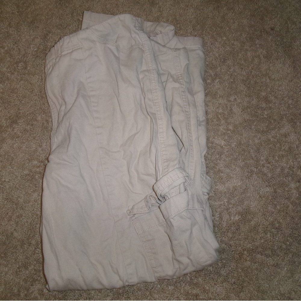 Tinseltown Beige Cargo Pants